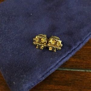 Tory Burch logo studs